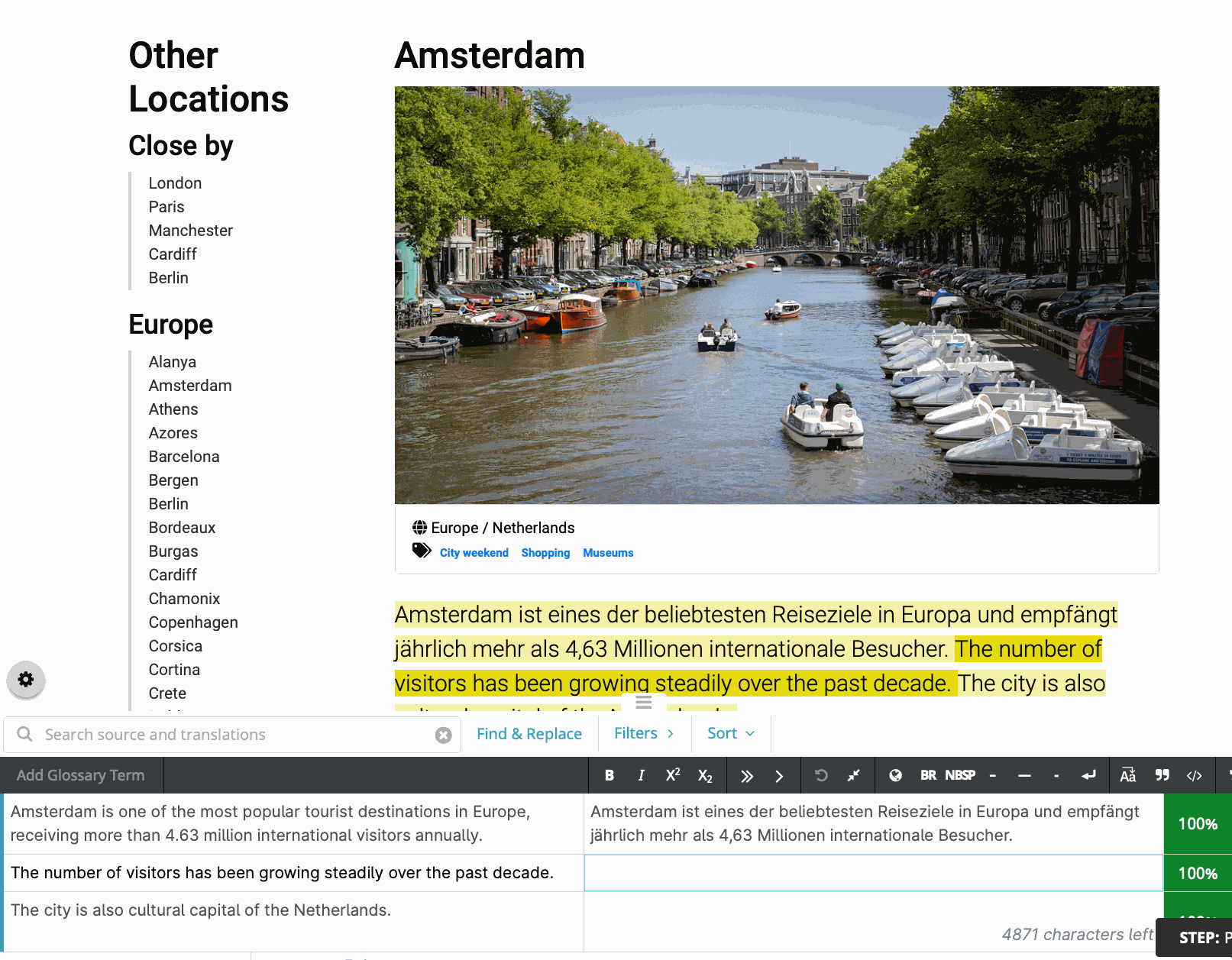 Démo contextuelle