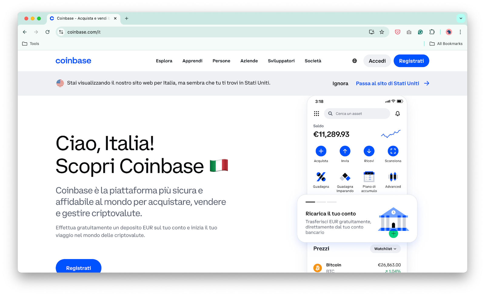 Coinbase international SEO sous-dossiers