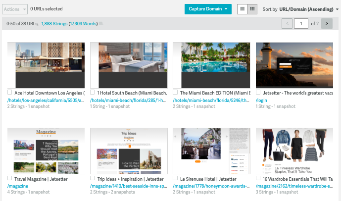 Nouveau UX GDN Pages View
