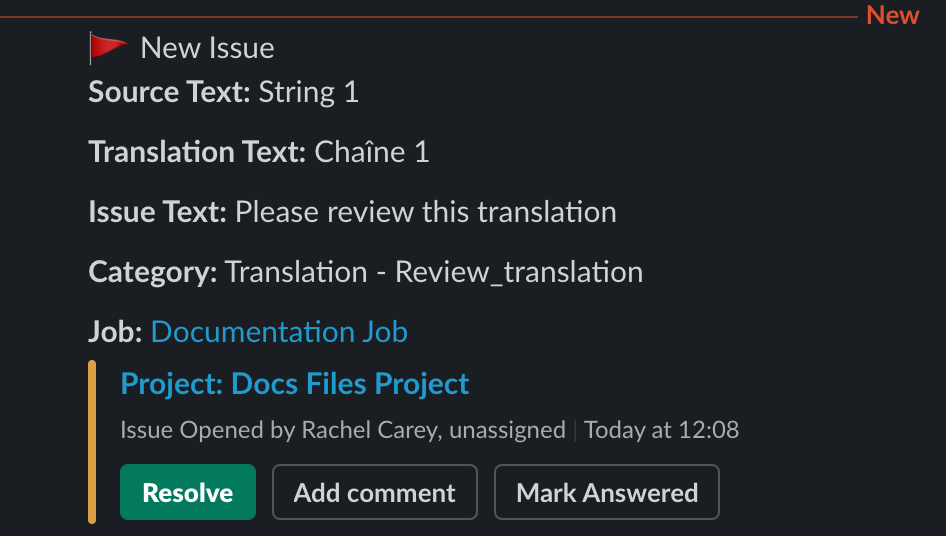 Intégrations Slack